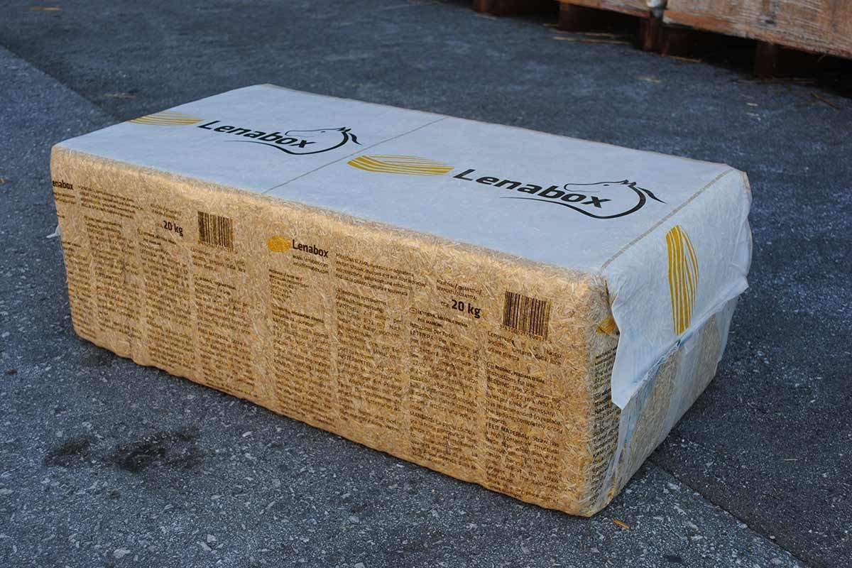 Lenabox balle di paglia in confezioni da 20 kg