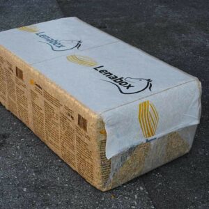 Lenabox Strohballen in Packungen von 20 kg