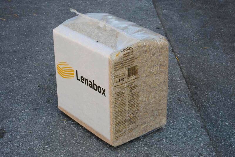 Lenabox straw 8-kilogram bale