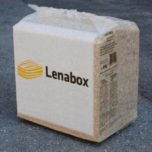 Lenabox Strohballen in Packungen von 8 kg