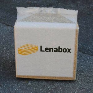 Lenabox Strohballen in Packungen von 8 kg