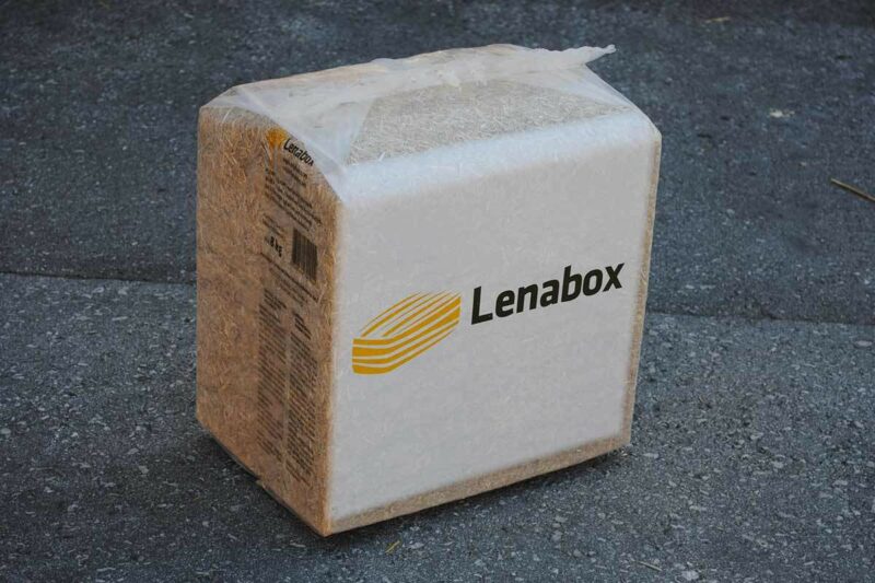 Lenabox bala slame v pakiranju 8 kg