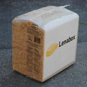 Lenabox Strohballen in Packungen von 8 kg